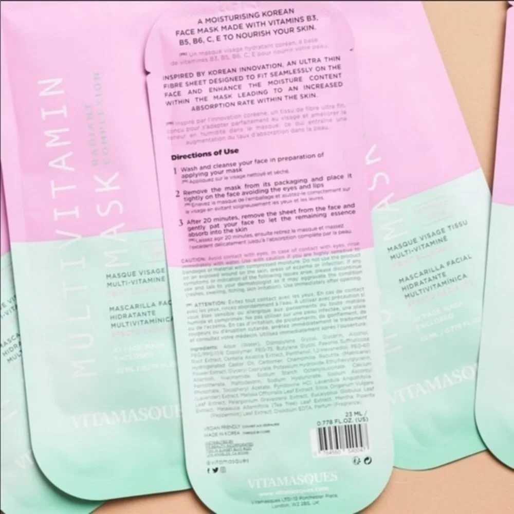 VITAMASQUES MULTIVITAMIN FIBER SHEET MASK